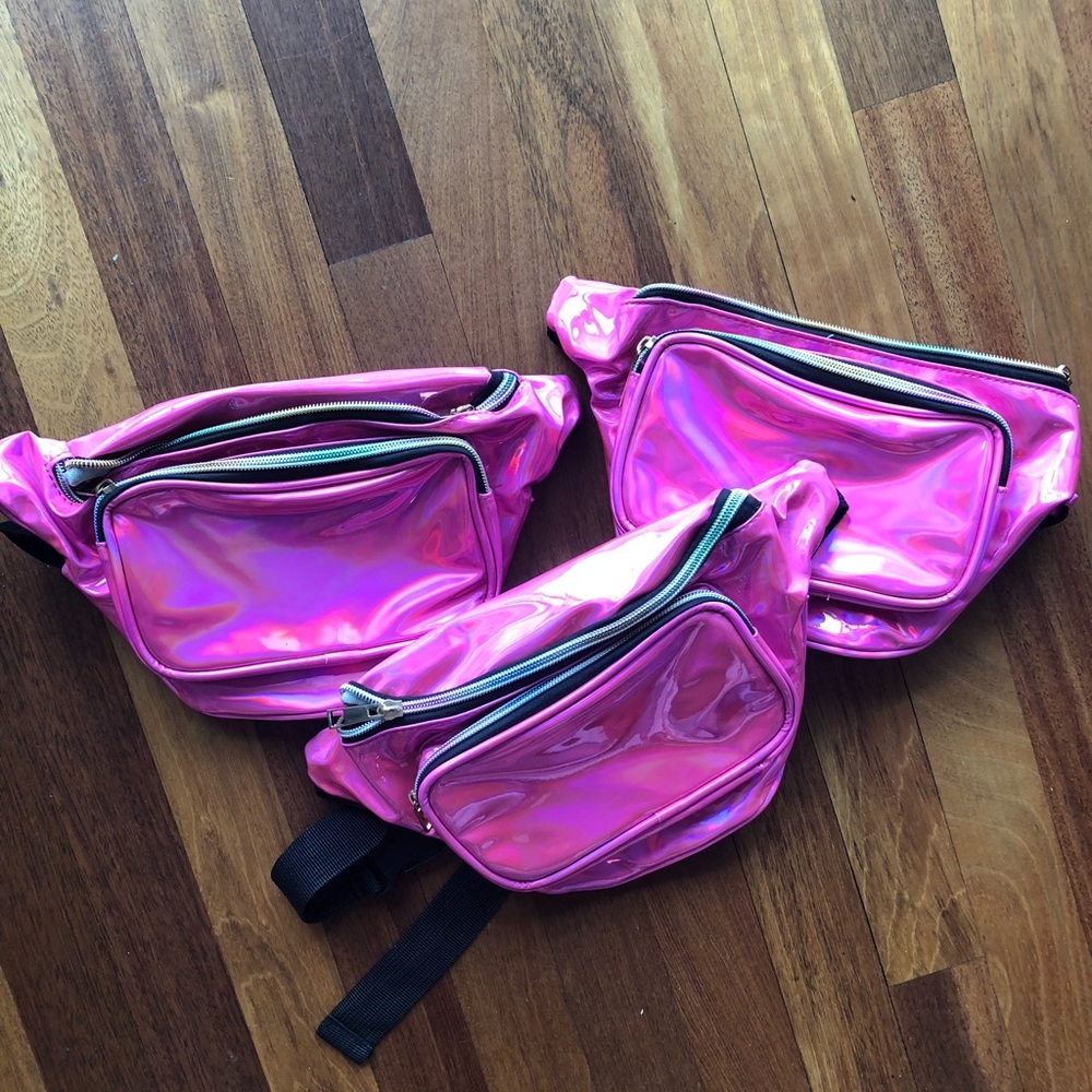 Pack of three fanny packs